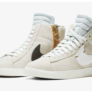 Nike Women’s Blazer Mid Rebel XX “Off-White” -SZ 6.5- Beige/White Shoes Sneakers